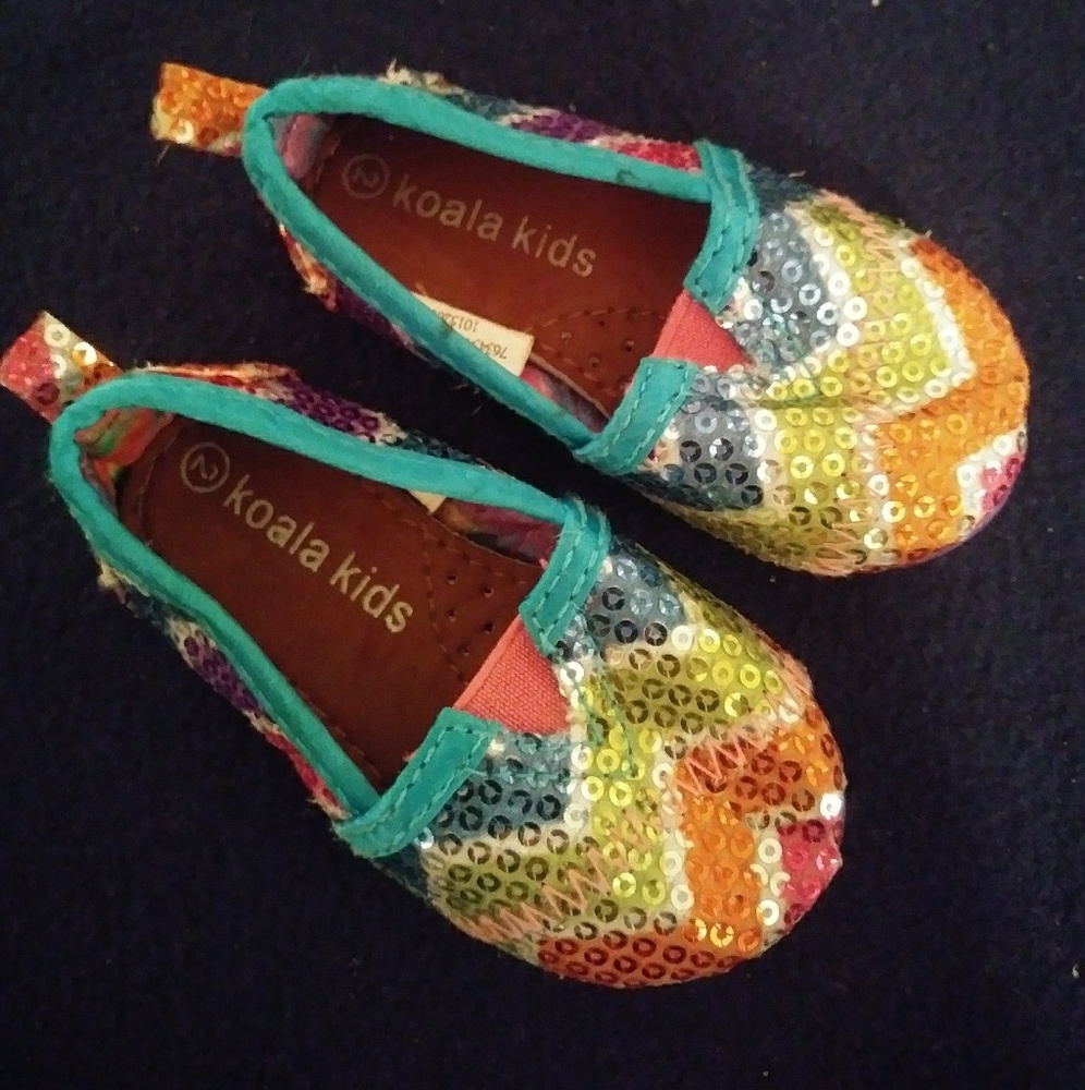 Koala Kids sequin slip on shoes